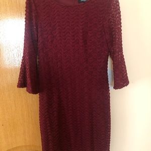 NWT lace dress Sharagano